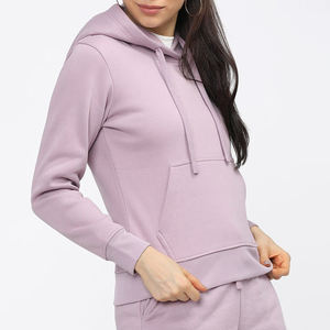 Sweat à capuche pour femme avec logo personnalisé de haute qualité Streetwear d'hiver avec col à capuche Sweat à capuche vierge à bas prix et élégant - Product Image 3