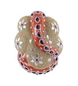 Lampe suspendue en mosaïque Ganesha de meilleure qualité pour les chambres Pooja ou les coins spirituels et la décoration festive disponibles à bon prix - Product Image 3