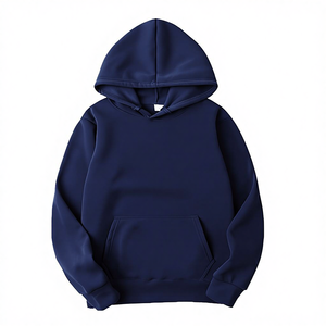 Conjunto Deportivo Unisex Azul Oscuro con Sudadera con Capucha y Pantalones Jogger, Estilo Casual, Marca Privada Trackstar OEM - Product Image 4