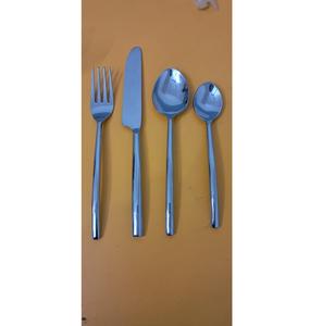 Juego de Cubiertos de acero inoxidable con acabado plateado sofisticado que mejora las mesas de comedor, bodas y comidas diarias - Product Image 2