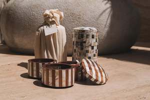 Luxury Acrylic <b>Storage</b> <b>Box</b> Featuring MOP Inlay <b>Wooden</b> Top Ideal for Wedding Favors, Home Decor, and Festive Gifting - Product Image 2