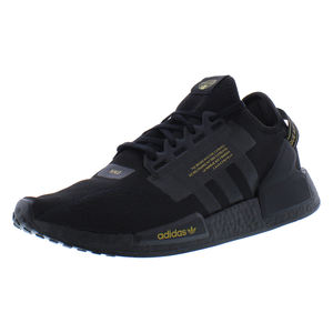 Chaussures Adidas NMD_R1 V2 pour hommes Couleur : Noir/Or 100% authentiques - Product Image 1