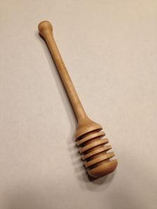 กระบวยน้ำผึ้งทำด้วยมือทำจากไม้เรียบเป็นมิตรกับสิ่งแวดล้อมสำหรับกระจายน้ำผึ้งเหนือขนมปังปิ้งของหวานกาแฟตอนเช้าขวดและกล่อง - Product Image 2