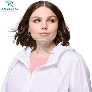 2025 Nueva Chaqueta ligera impermeable a prueba de viento cortavientos de talla grande Unisex con cierre de cremallera para invierno a granel - Product Image 5