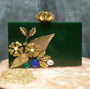 Pochette FULL DECORATIVE EN FORME RECTANGLE pour femme - Product Image 4