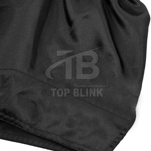 Venta caliente Moda deportiva Muay Thai Shorts Ligero y asequible Patrón sólido Diseño de triángulo invertido - Product Image 4