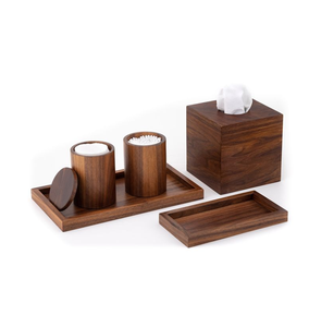 ชุดห้องน้ำไม้สแตนเลสอุปกรณ์เสริมชุดห้องน้ำไม้และขนาดตามสั่ง - Product Image 5