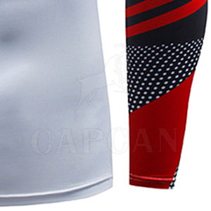 Rashguard pour homme à manches longues, couleur personnalisée, best-seller des fabricants professionnels (Spandex/Nylon respirant et à séchage rapide) - Product Image 4