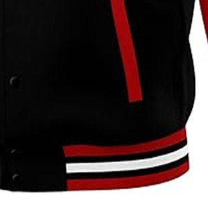 Chaqueta Universitaria de Béisbol para Hombre, Fabricante de Chaquetas Universitarias Personalizadas - Product Image 3