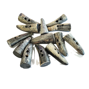 Corne de buffle d'eau de haute qualité faite à bascule accessoires Design unique Corne de boeuf à bascule pour vêtements Corne légère à bascule - Product Image 1