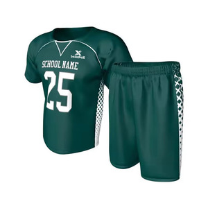 Tenues de lacrosse extensibles, respirantes, confortables, de haute qualité, 100% polyester, personnalisables avec logos d'équipe, pour hommes adultes - Product Image 1