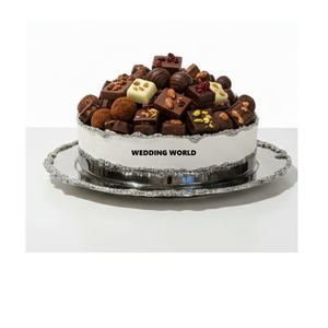 Bol à chocolat en métal, vaisselle, qualité supérieure, fait à la main, bol à bonbons, classique, élégant, bol à chocolat fantaisie - Product Image 1