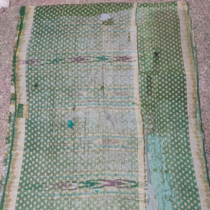 Cosido a mano 100% algodón hecho a mano Reversible Kantha sostenible Kantha tradicional Vintage hecho a mano Boho Chic Kantha - Product Image 1