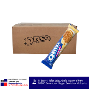 Oreo Double Stuff New York Cheesecake 131G ครีมรสวานิลลาฮาลาลคุกกี้บิสกิตผสมมาเลเซียขายส่ง - Product Image 3