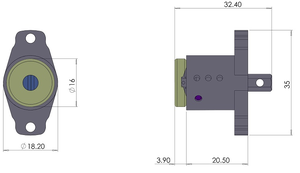 High-Precision Brass Keys Taiwan Cross <b>Lock</b> <b>Cylinder</b> - Product Image 3
