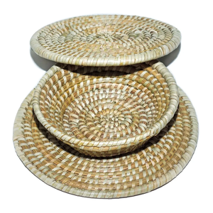 Cestas de almacenamiento de algas marinas ecológicas de alta calidad al mejor precio al por mayor cestas de picnic multiusos de Bangladesh - Product Image 1