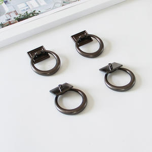 Tiradores de Anillo de Aleación de Zinc, Bronce Antiguo, para Cómodas, Tiradores Contemporáneos para Muebles, Armarios y Puertas, Duraderos - Product Image 4