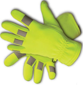 Guantes DE TRABAJO Hi Vis diseñados para el mantenimiento al aire libre y el trabajo Guantes DE TRABAJO Hi Vis hechos con reflectantes de alta visibilidad - Product Image 2