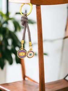 DAFNI BIG PAZAR Fashion Alloy <b>Carabiner</b> Keychain with Embossing Printing Enamel Gold 3D Shape Unique Enamelled Tips - Product Image 2