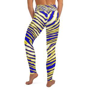 Leggings de yoga pour femmes, taille haute élastique, nœud papillon, contrôle du ventre, longueur complète, poches, effet push-up, antistatique - Product Image 4