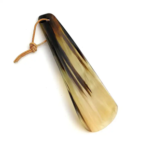 High Selling New Handmade Adjustable Rustic Ox <b>Shoe</b> <b>Horn</b> Natural Solid Buffalo with Comfortable Handle <b>Shoe</b> <b>Horns</b> on Sale - Product Image 2
