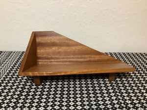 Porte-livre en bois artisanal, maintient les livres debout, élégant et accessible, parfait pour les bureaux, l'étude et l'exposition. - Product Image 3