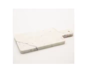 Planche à découper en marbre Bracelet en cuir Carré Planche à découper en pierre de conception de haute qualité pour la cuisine - Product Image 2