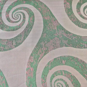 Turkish Ultra Soft Sheen Polyester Jacquard Fabric with <b>Metallic</b> Feature Fancy Brocade for Girls' Abaya Garments PK-1676 COL 4 - Product Image 1