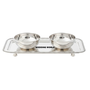 ชุดใหม่ล่าสุด ชามช็อคโกแลตสแตนเลสทรงสี่เหลี่ยม ดีไซน์หรูหรา สำหรับตกแต่งโต๊ะอาหาร - Product Image 2