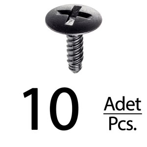 Front Bumper Clips for VW <b>Transporter</b> - 10 Pieces - Product Image 1