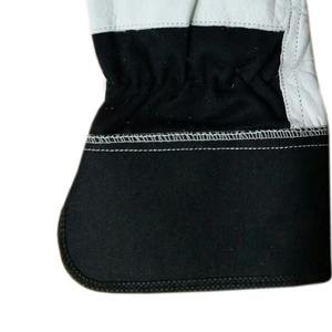 Venta al por mayor Guantes de aparejo de cuero Guantes DE SEGURIDAD Puños sueltos transpirables Guante de trabajo de soldadura de cuero - Product Image 2