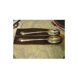 ช้อนสลัดเหล็กช้อนตกแต่งเครื่องใช้บนโต๊ะอาหารงานทำมือสุดหรูสำหรับการปรับขนาดผลิตภัณฑ์ขายดี - Product Image 5