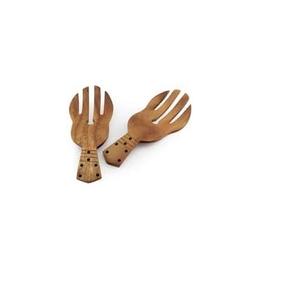 ช้อนไม้อะคาเซียช้อนไม้สำหรับสลัดอาหารปลอดสารพิษช้อนไม้ขัดมันสำหรับสลัด - Product Image 3