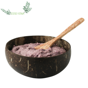 Cuenco y cuchara de coco/Sin plástico/100% natural/Regalo/Plato/Hecho a mano/Cero residuos - Product Image 6