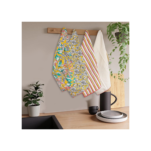 Private Label Golf Printed Design Kitchen Towels 100% Cotton Embroidered Jacquard 45x70cm MOQ 100 OEM India ISO Certified Set - Product Image 3