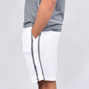 Custom Embroidery 2026 Mens Soccer Shorts Piping Breathable Quick Dry Solid <b>Elastic</b> Waist Sports Running Shorts 100% Polyester - Product Image 3