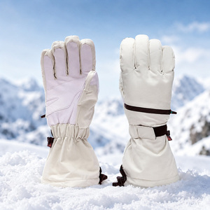 Guantes Térmicos Eléctricos de Poliéster con 3 Niveles de Control de Temperatura, Autocalentables, Impermeables, con Pantalla Táctil, para Clima Frío, Esquí y Nieve - Product Image 1