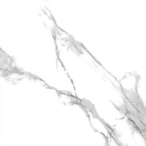 กระเบื้องเซรามิกพอร์ซเลนผิวเรียบขนาด40x40ซม. สำหรับผนังพื้นกระเบื้องหินอ่อนสีขาวมาตรฐานขนาด400x400มม. กระเบื้องจับคู่ด้านเซรามิก - Product Image 1