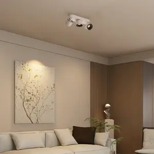 Spot LED Moderne ZentrixNest Réglable Culot E27 Blanc Chaud CCT Corps en Aluminium IP65 Certifié ROHS - Product Image 4