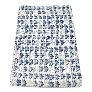 Entrega rápida bloque Floral impreso tela de algodón indio hecho a mano blanco Cambric Running Material para mujer ropa al por mayor - Product Image 3