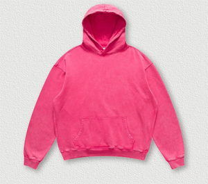 Sudadera con Capucha Extra Grande y Pesada Personalizada al por Mayor, Estilo Urbano, Moda Americana, con Bolsillo, para Hombre, Efecto Desgastado por el Sol - Product Image 2