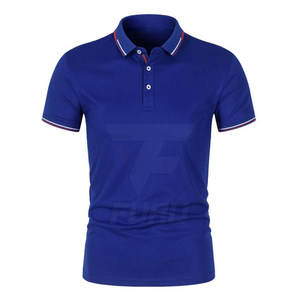 Polo en coton piqué personnalisé pour hommes – Vente en gros, lourd, respirant, uni, décontracté, à manches courtes - Product Image 1