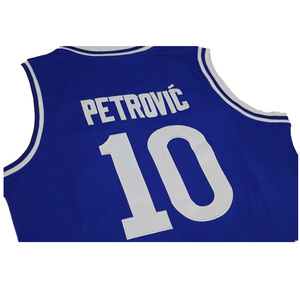 Vente en gros d'uniformes de basket-ball réversibles personnalisés pour votre propre équipe Ensemble de maillots de basket-ball 100% polyester à séchage rapide style 2026 - Product Image 3