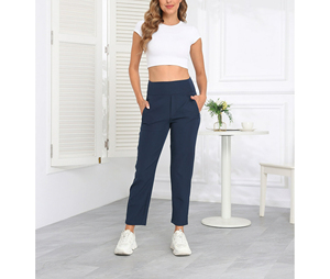 Pantalones de golf para mujer, suaves y elásticos, diseñados para brindar flexibilidad, comodidad y un rendimiento fluido durante el juego. - Product Image 5