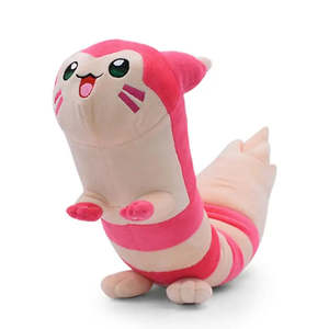 Peluche Pokémon Furret Brillant en Polyester et Coton Ultra Doux avec Rembourrage en Coton PP, Modèle Personnalisable ODM, Très Demandé - Product Image 1