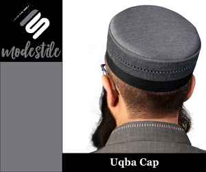 Gorras Uqba con logotipo personalizado-Precio al por mayor, gorras de oración musulmanas tradicionales en estilo pakistaní - Product Image 3