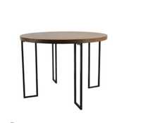 Table d'appoint de jardin moderne en métal, design vague d'eau, pour salon