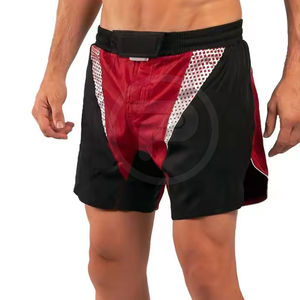 2025-26 pantalones cortos Vale Tudo hechos de poliéster de color personalizado para hombres MMA Street Wear venta en línea de alta calidad transpirable con OEM - Product Image 3