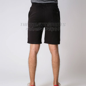Shorts décontractés pour hommes, coupe ample, en coton et polyester, tissu non tissé, légers, anti-plis, service OEM, confort estival - Product Image 3