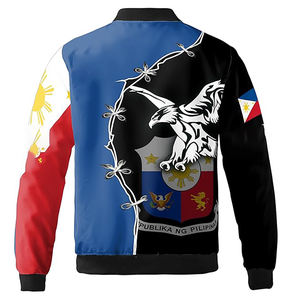 Vestes pour homme Veste d'hiver Printemps & Automne Cardigan à fermeture éclair Casual Jogging Track pour hommes Polyester - Product Image 4